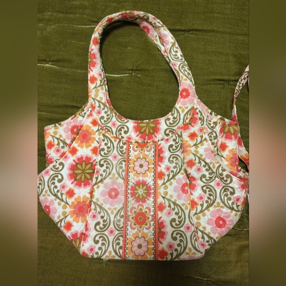 Vera Bradley "Folkloric" 3-piece set: Bag + Purse + Wallet - Picture 2 of 7